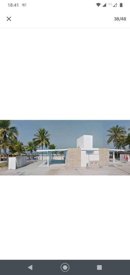 Ótima localização na praia da Enseada no Guarujá Exterior foto